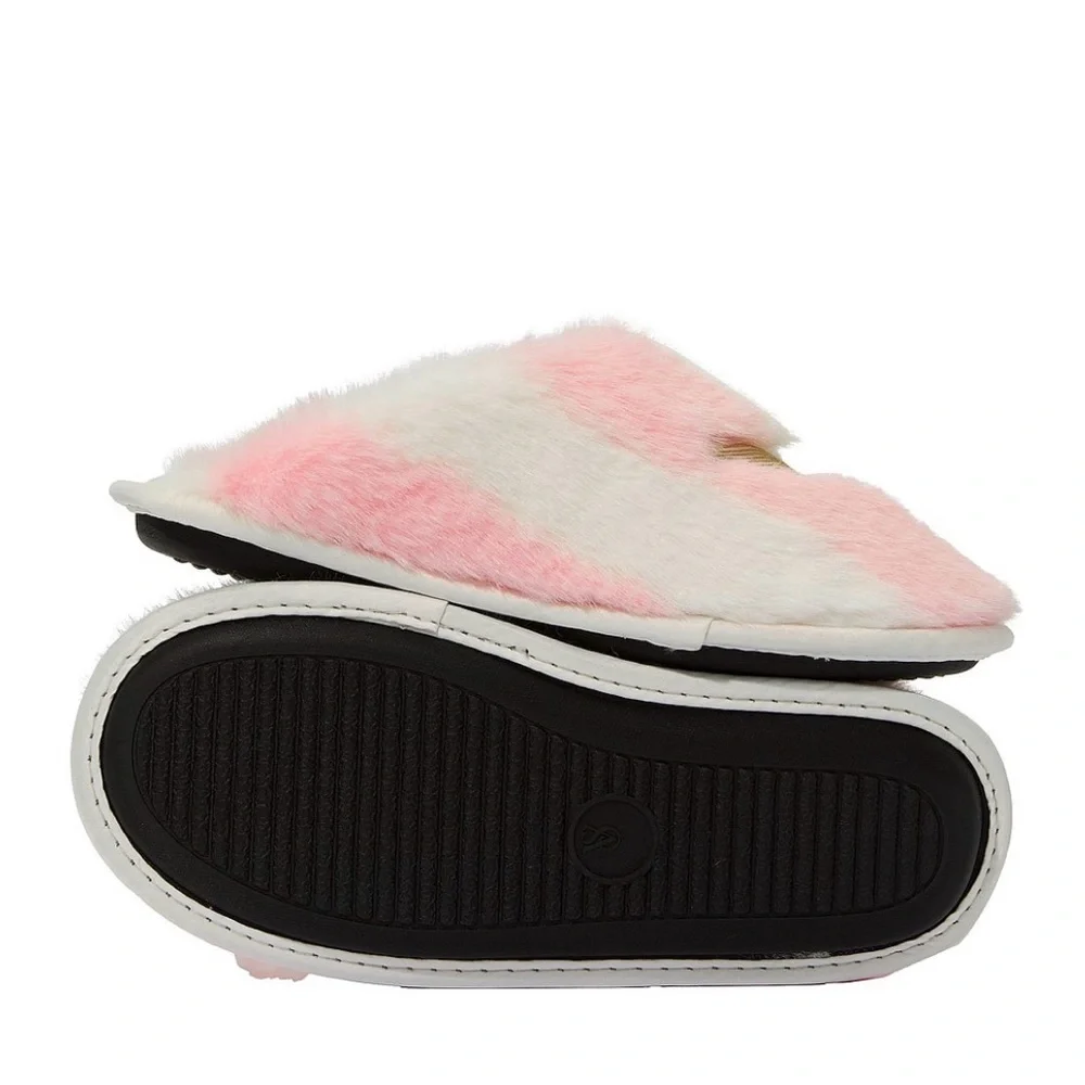 SOLD!!! VICTORIAS SECRET LUXE PLUSH CLOSED-TOE SLIPPERS - Picture 3 of 7